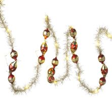 LIGHT UP BEADED CHRISTMAS GARLAND